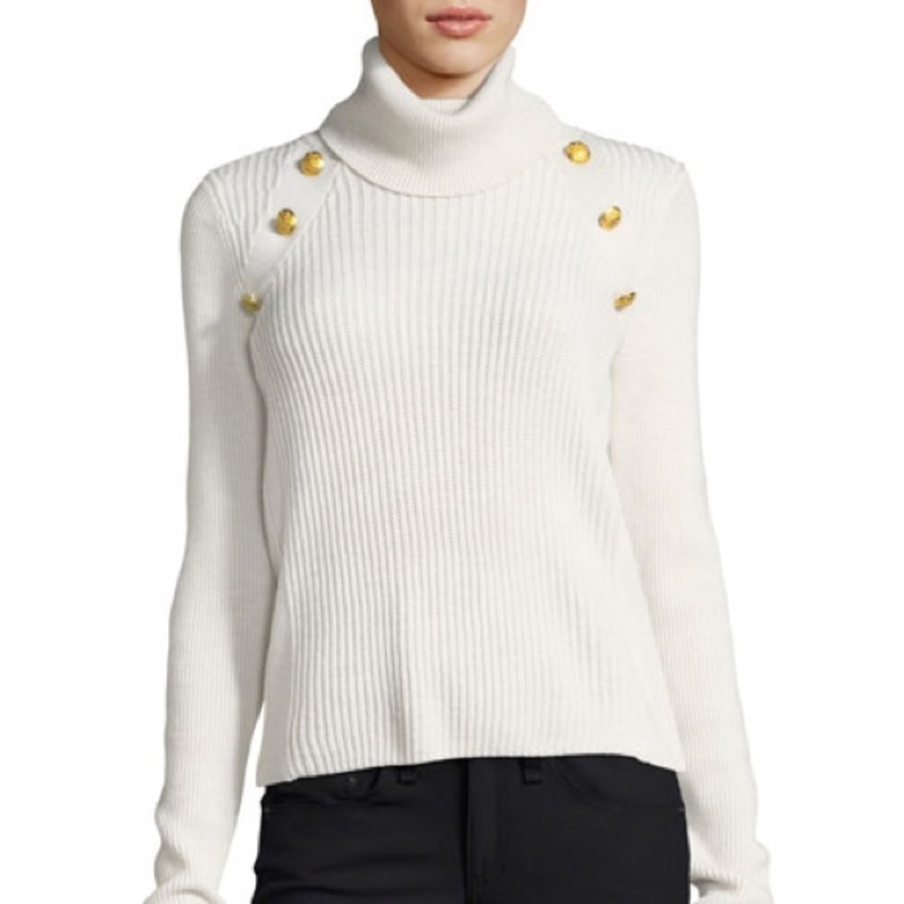 Cream Veronica Beard Pearson Sweater